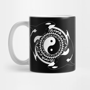 Yin and Yang Killer Whales Mug